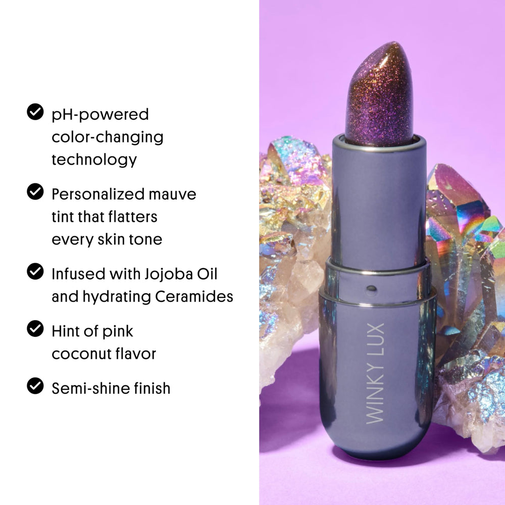 Winky Lux Aurora Glimmer Balm is cruelty-free and vegan lip care you can feel good about