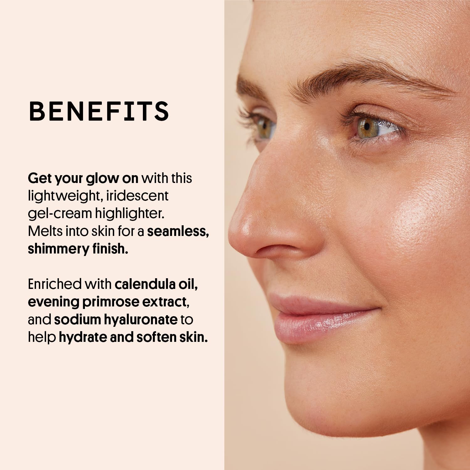 Winky Lux Cheeky Rose application close-up shows blending into skin.
