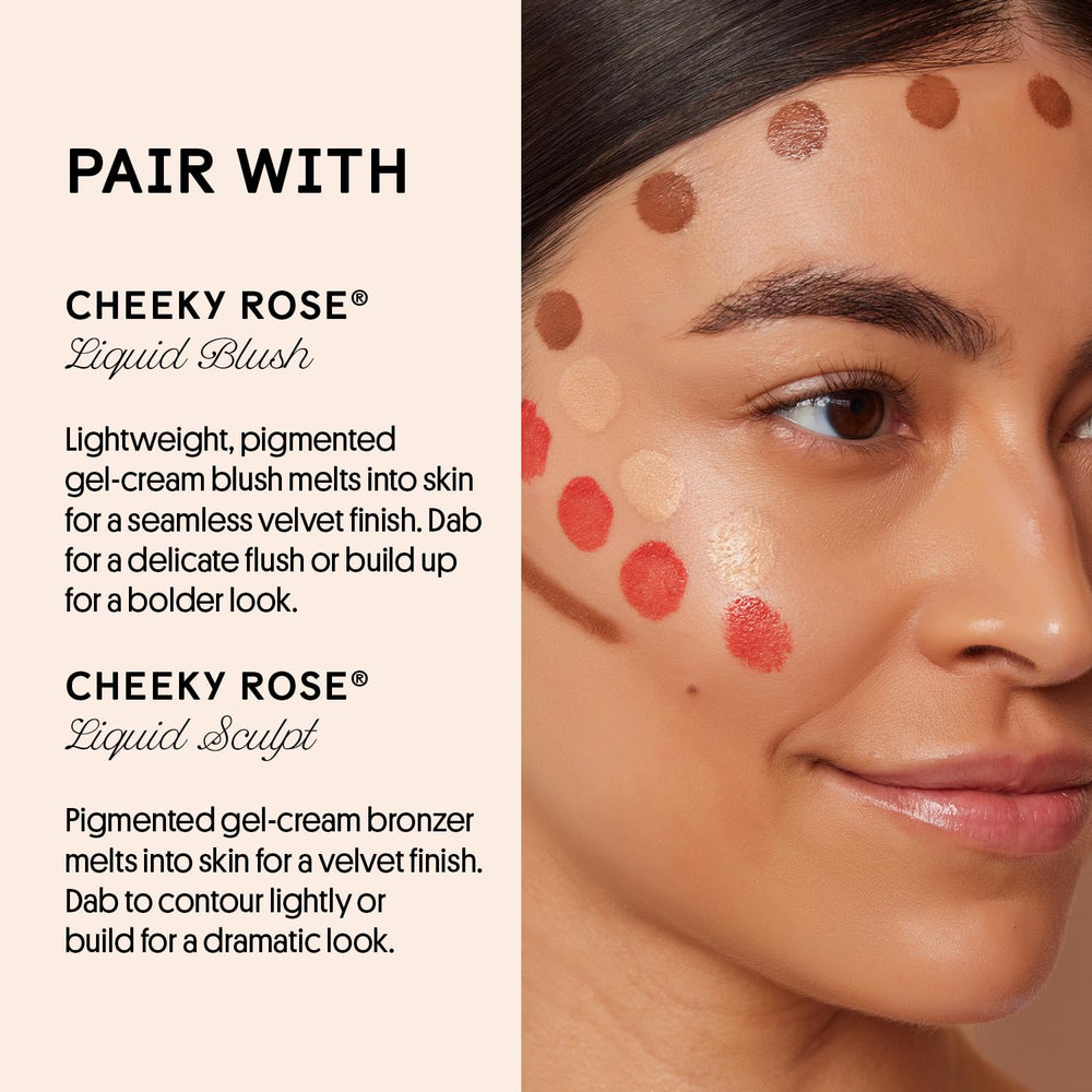 Winky Lux Cheeky Rose hydration glow with hyaluronic acid.