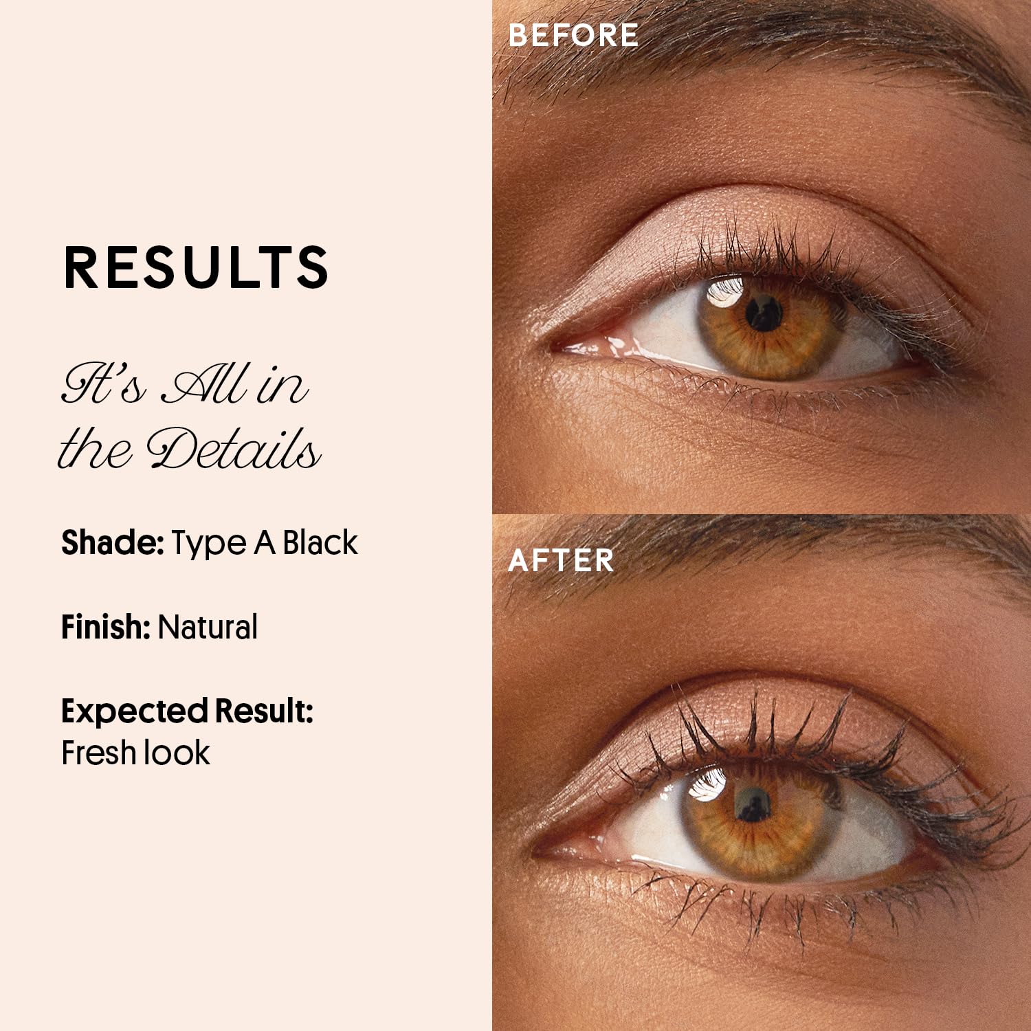 Winky Lux Detail Oriented Mascara volumizing effect adds natural drama.