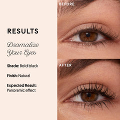 Winky Lux ExtravaLash Mascara lashes after coat show clump-free, bold definition.