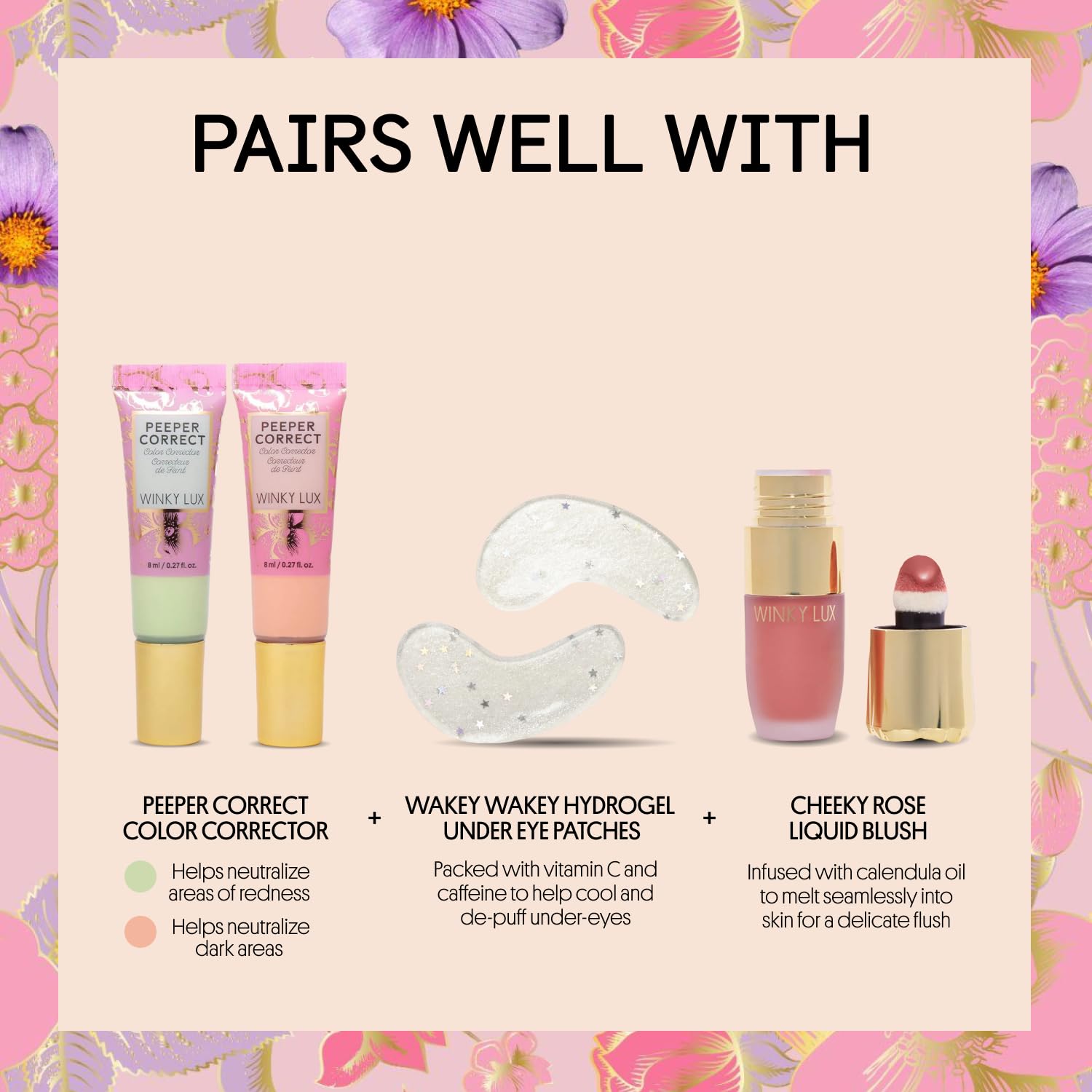 Morning routine: use under-eye concealer as a primer for brighter, smoother eyes.
