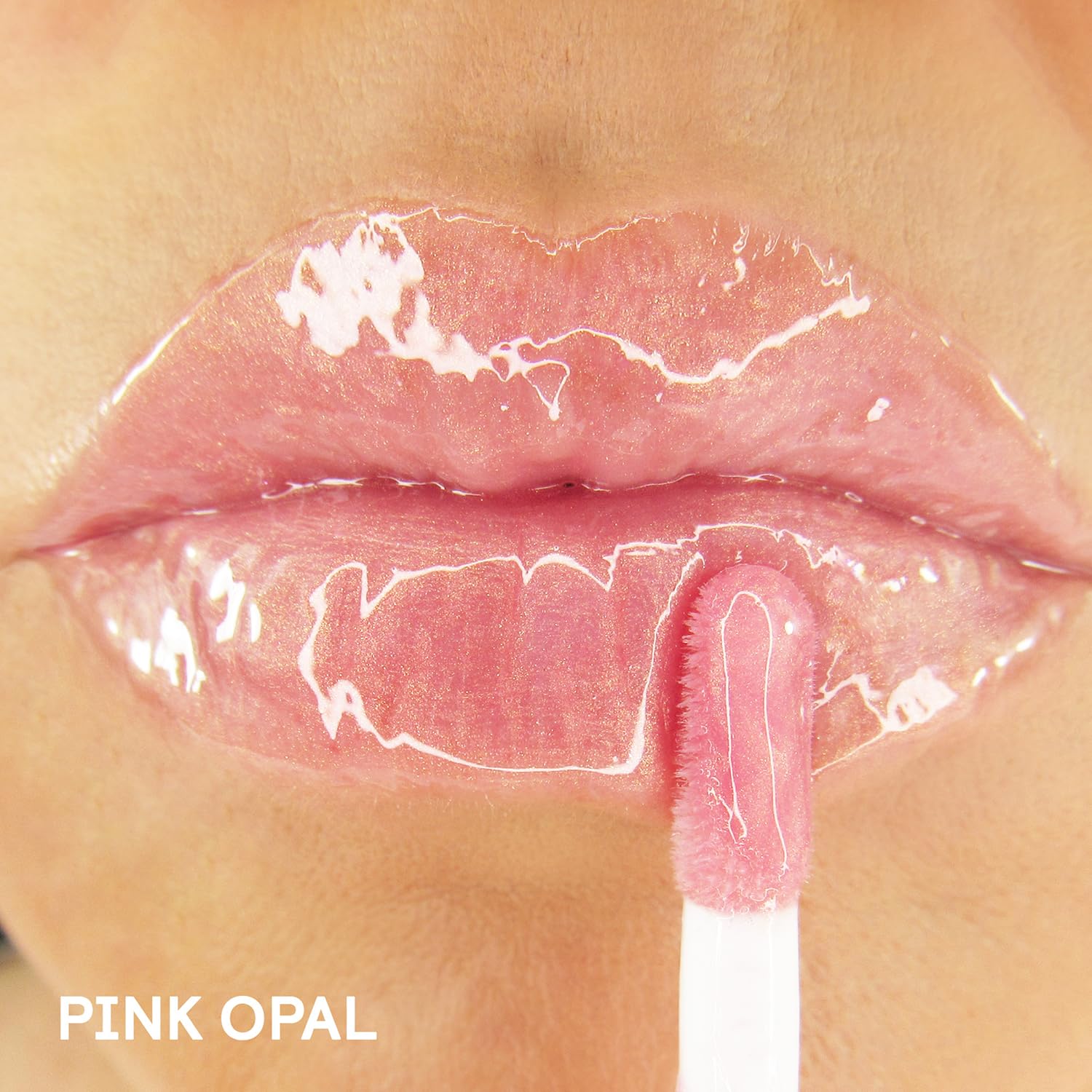 Winky Lux Pink Opal Very There lip oil with vanilla scent and pink shimmer