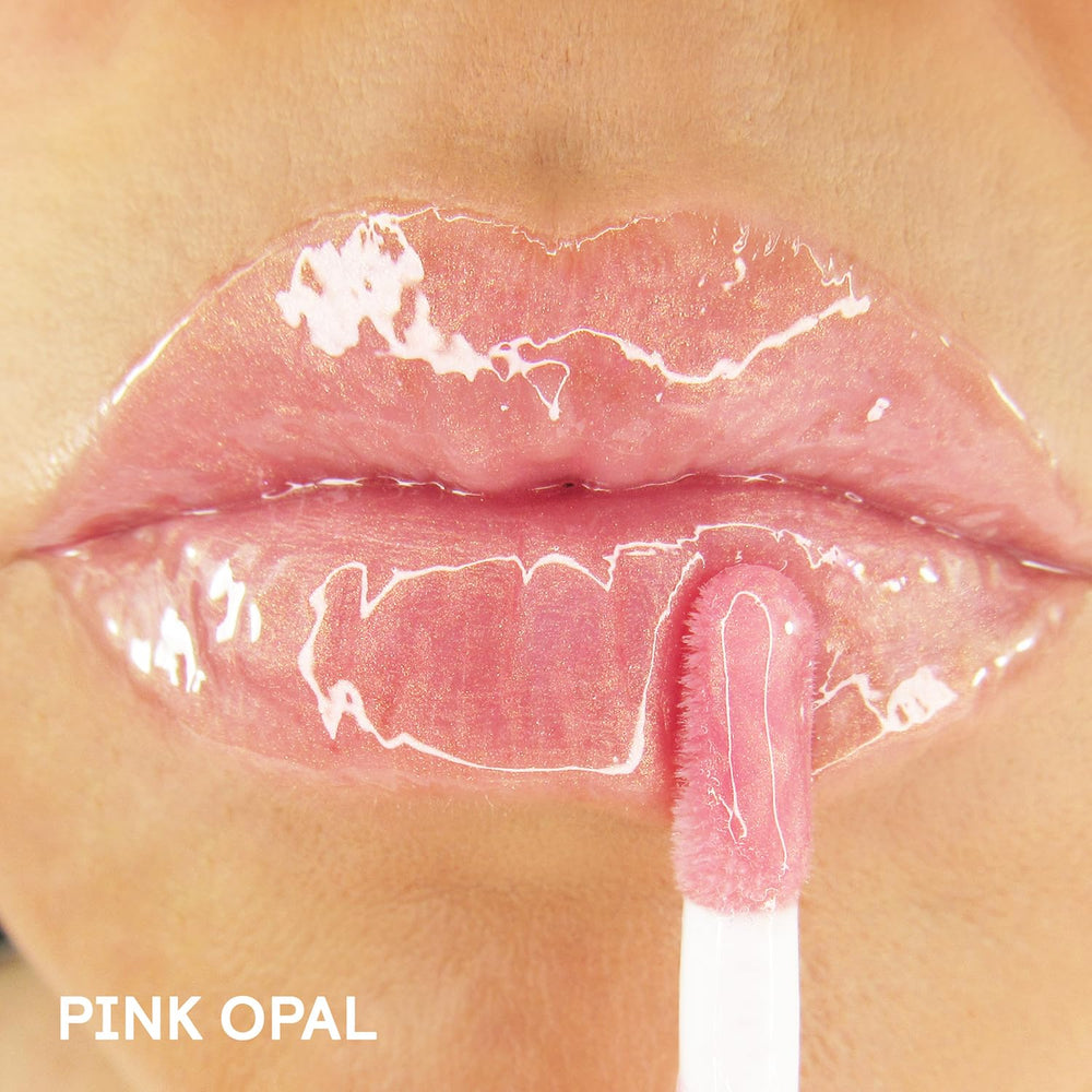 Winky Lux Pink Opal Very There lip oil with vanilla scent and pink shimmer