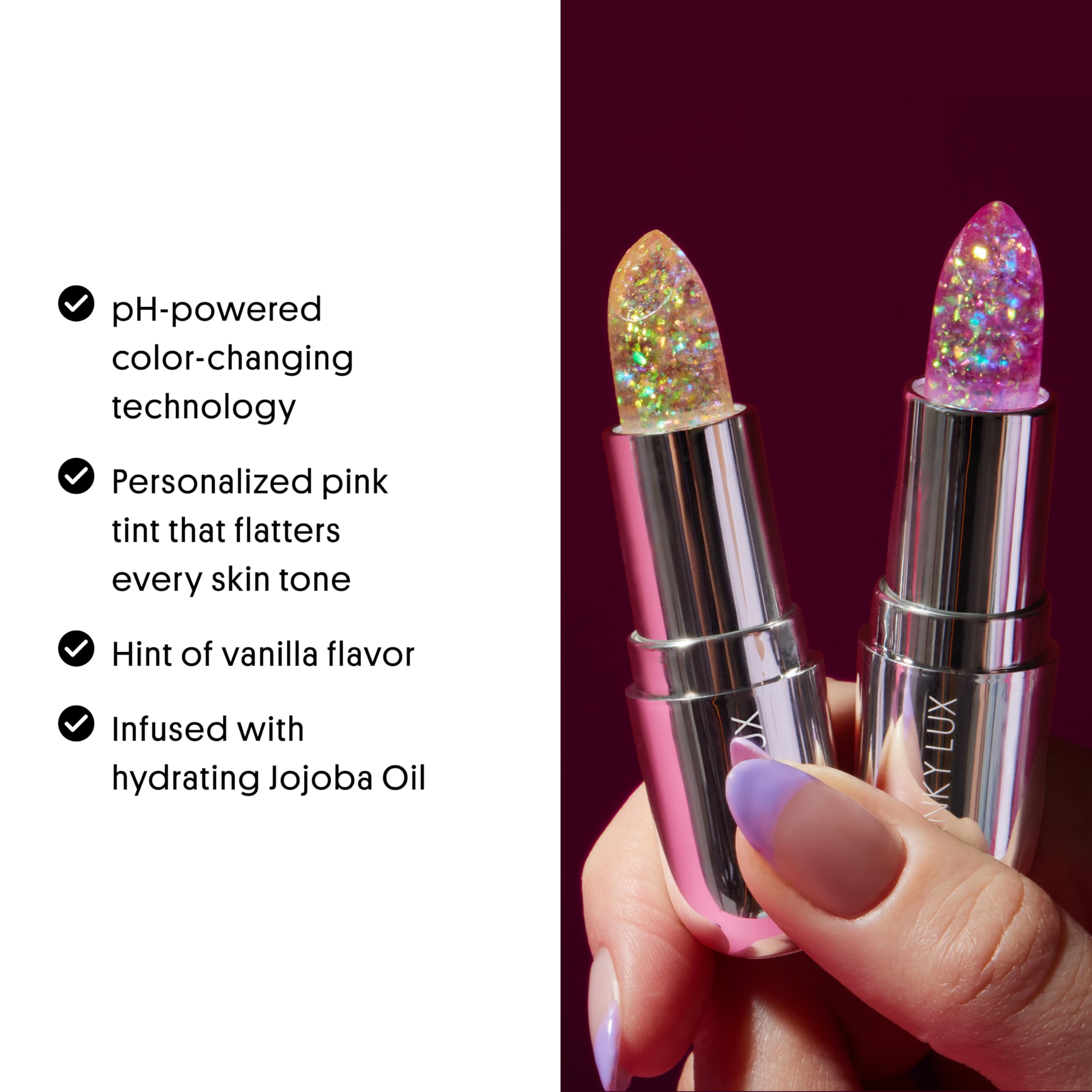 Winky Lux plastic neutral packaging supporting sustainable beauty practices.