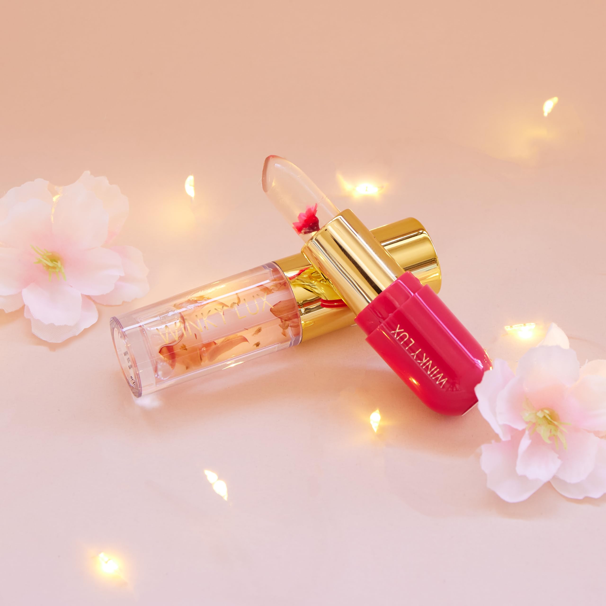 Winky Lux Soft Vanilla scent adds a subtle sweet note to lip care.