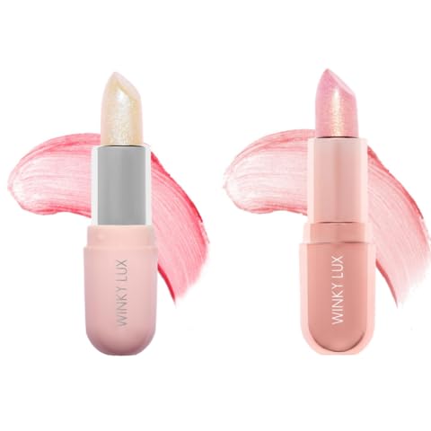 Winky Lux Unicorn Glimmer Balm duo on elegant packaging, ideal gift.