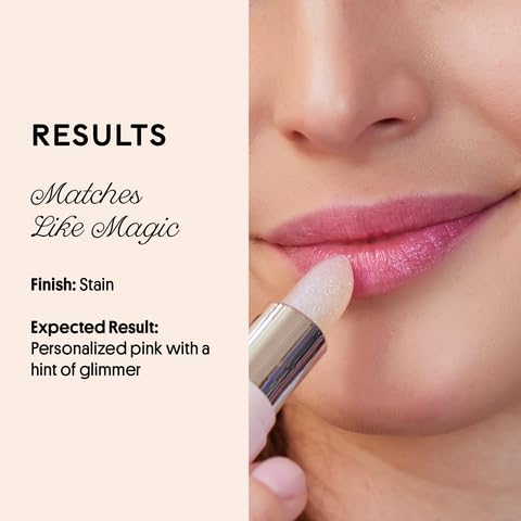 Winky Lux Vanilla aroma on lips, pH-changing tint.