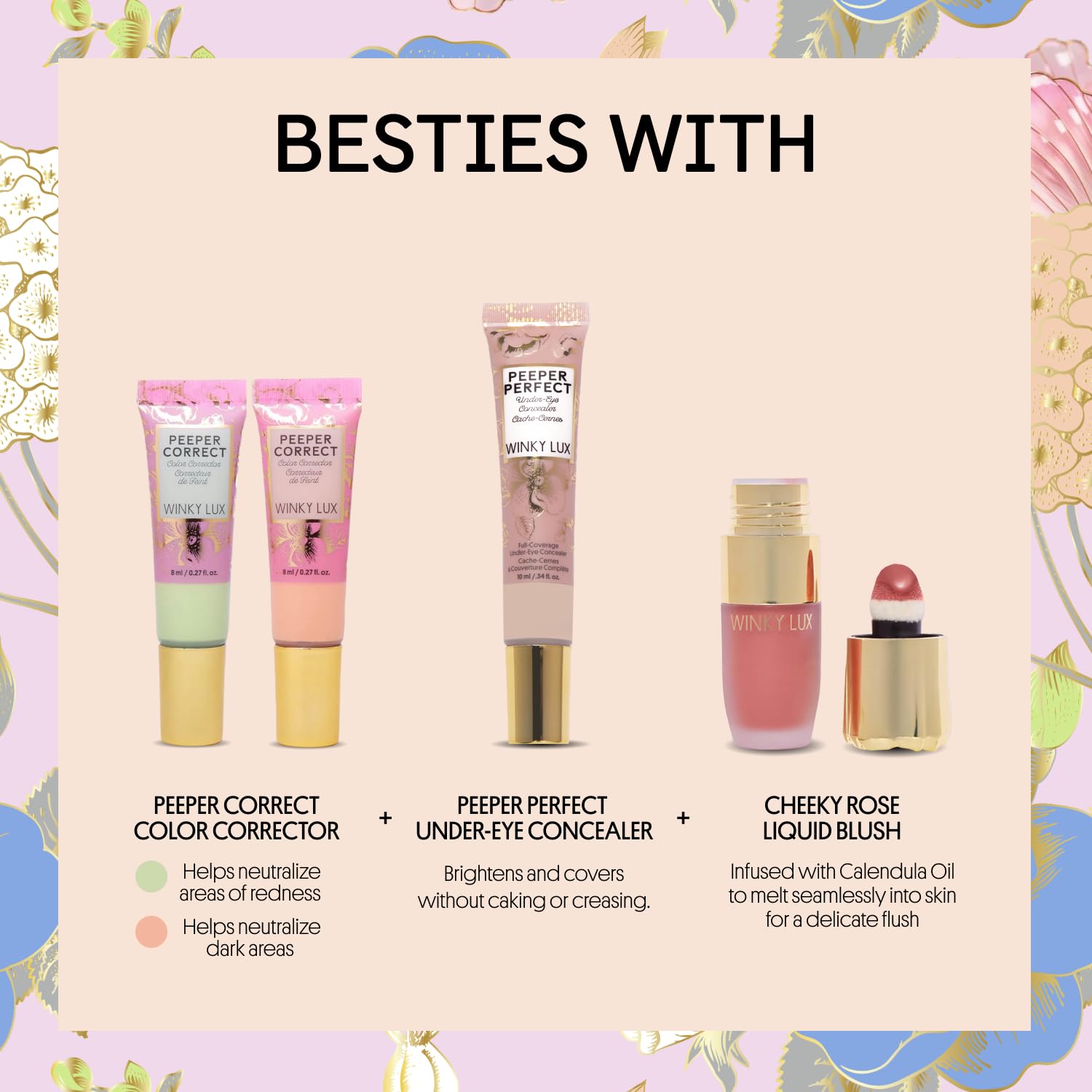 Winky Lux everyday makeup routine with White Tea Moisturizer for radiant skin.