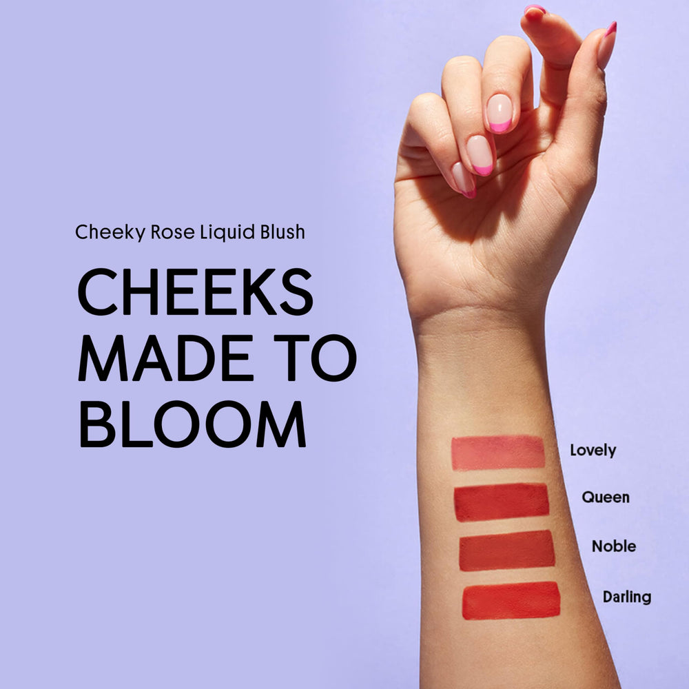 Winky Lux Cheeky Rose blush velvet finish for long lasting wear