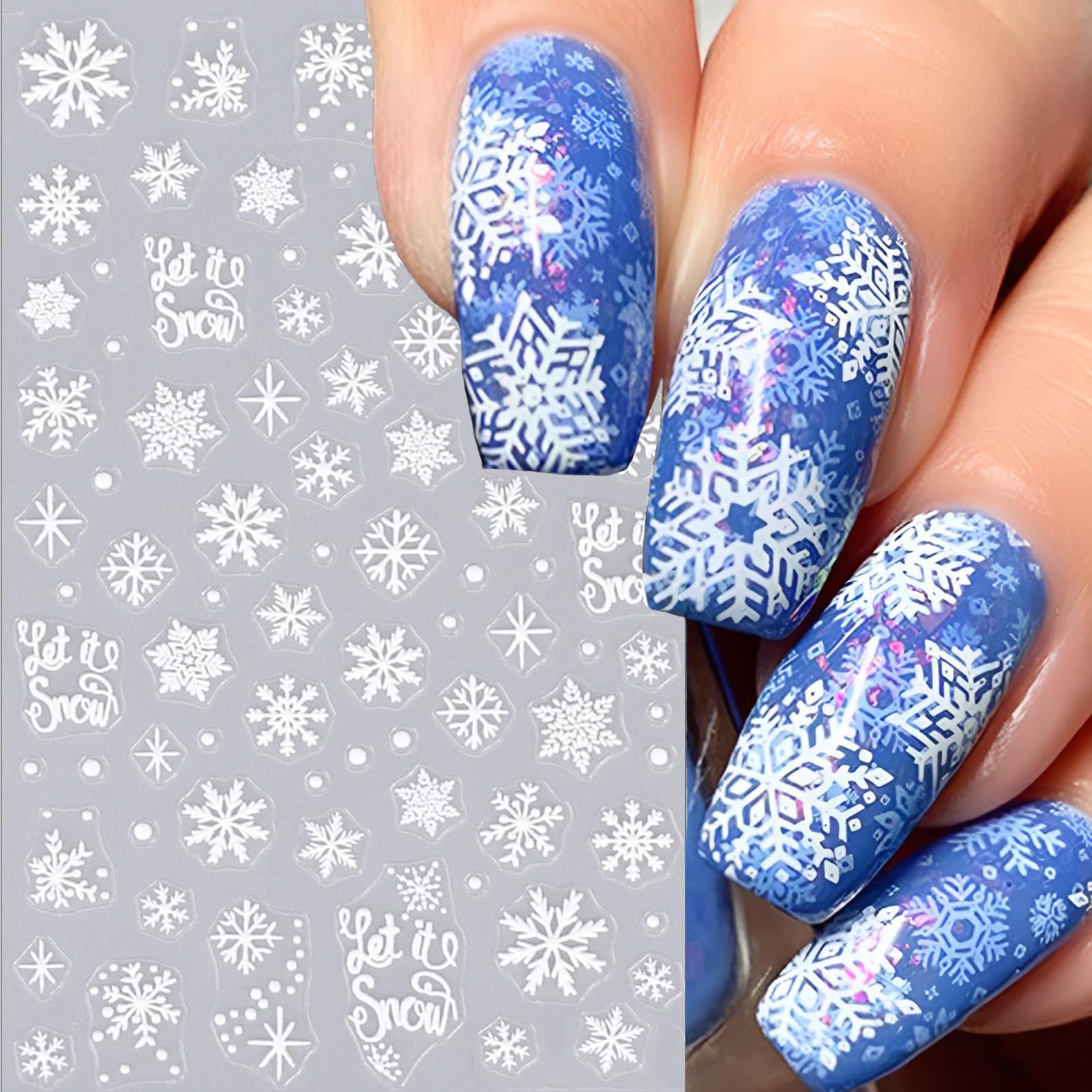 Winthrop easy-application nail stickers simplify DIY mani with precise placement.