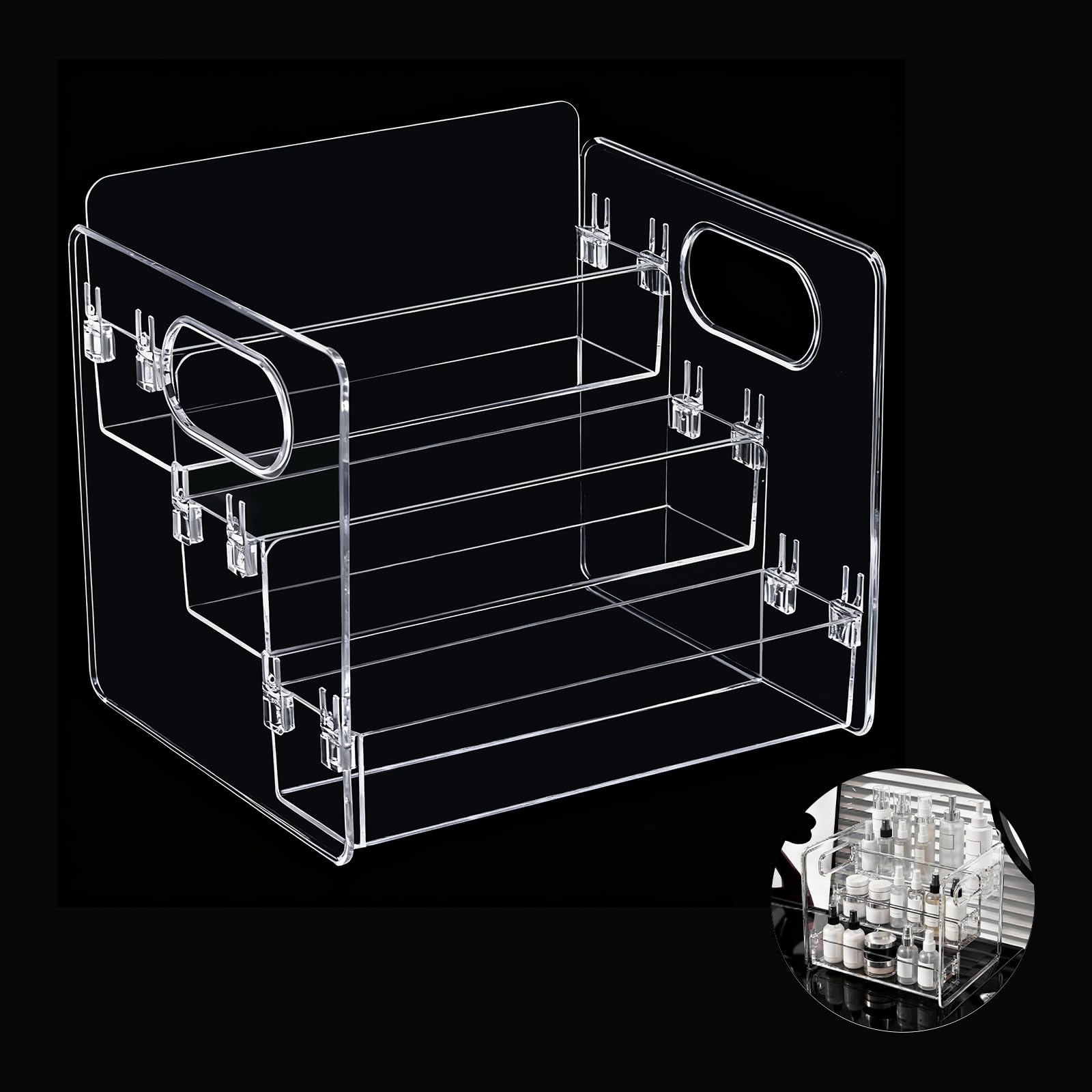 Wiojtry Office Storage Shelf holds supplies with a tidy look.