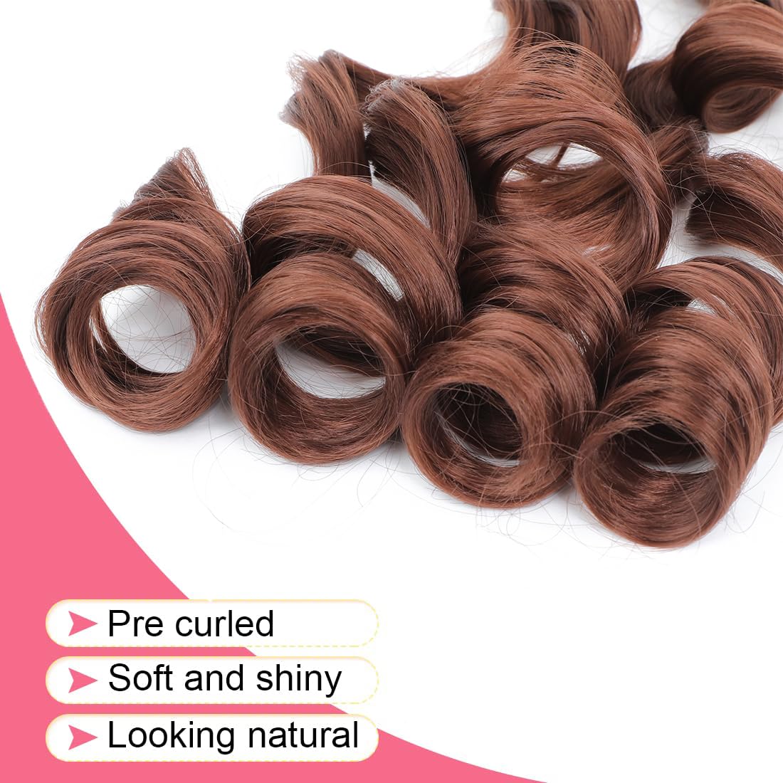 WIPPORYA braid kit includes crochet hook, rubber bands, and beads for styling