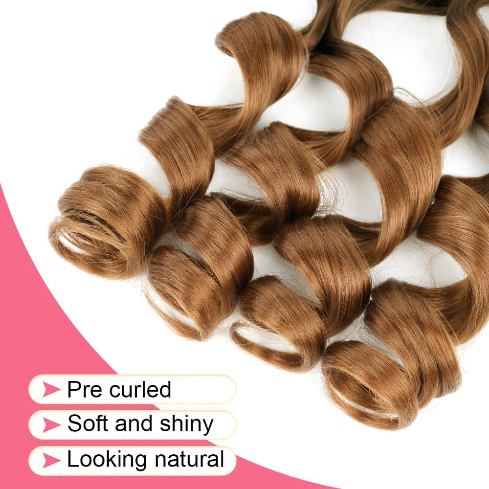 WIPPORYA six-pack hair extensions for quick, versatile styling.