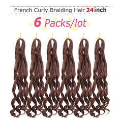 WIPPORYA pre-stretched braiding hair for faster installation and neat twists