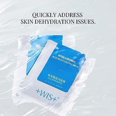 WIS+ Hyaluronic Acid Serum bottle ready to deliver hydration