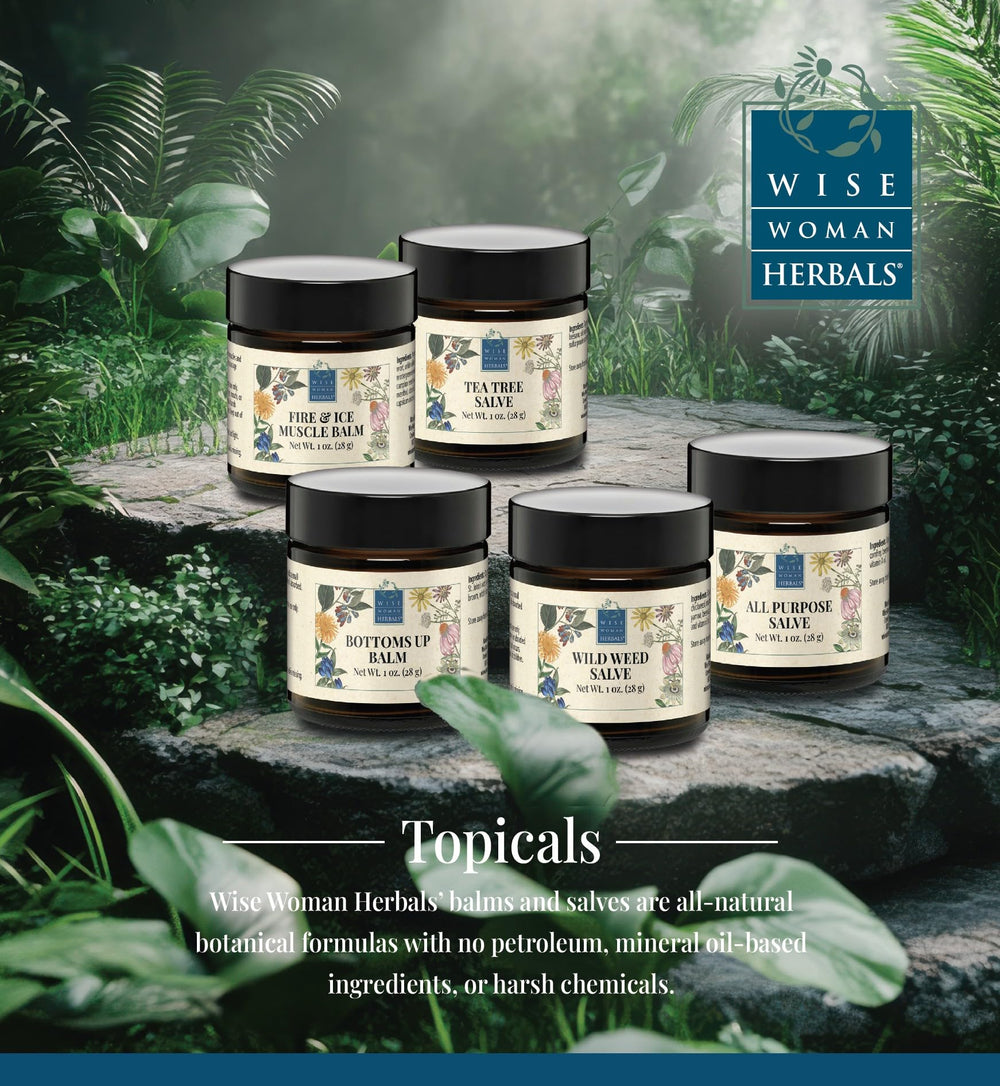Wise Woman Herbals salve beeswax-barrier jar highlights protective barrier for rough patches