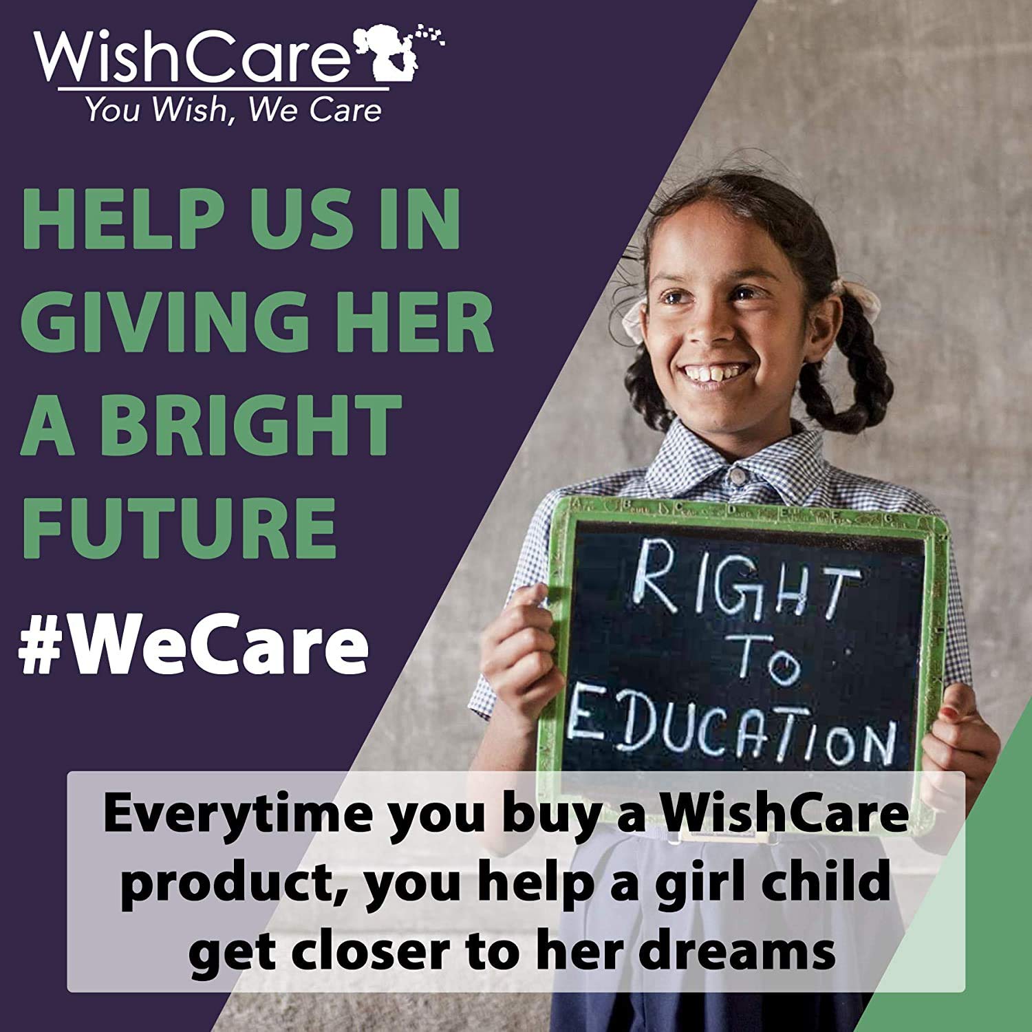 WishCare vegan cruelty-free formula suitable for sensitive scalps