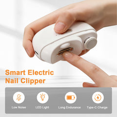 witpiny Easyclip polishing feature for a smooth nail finish