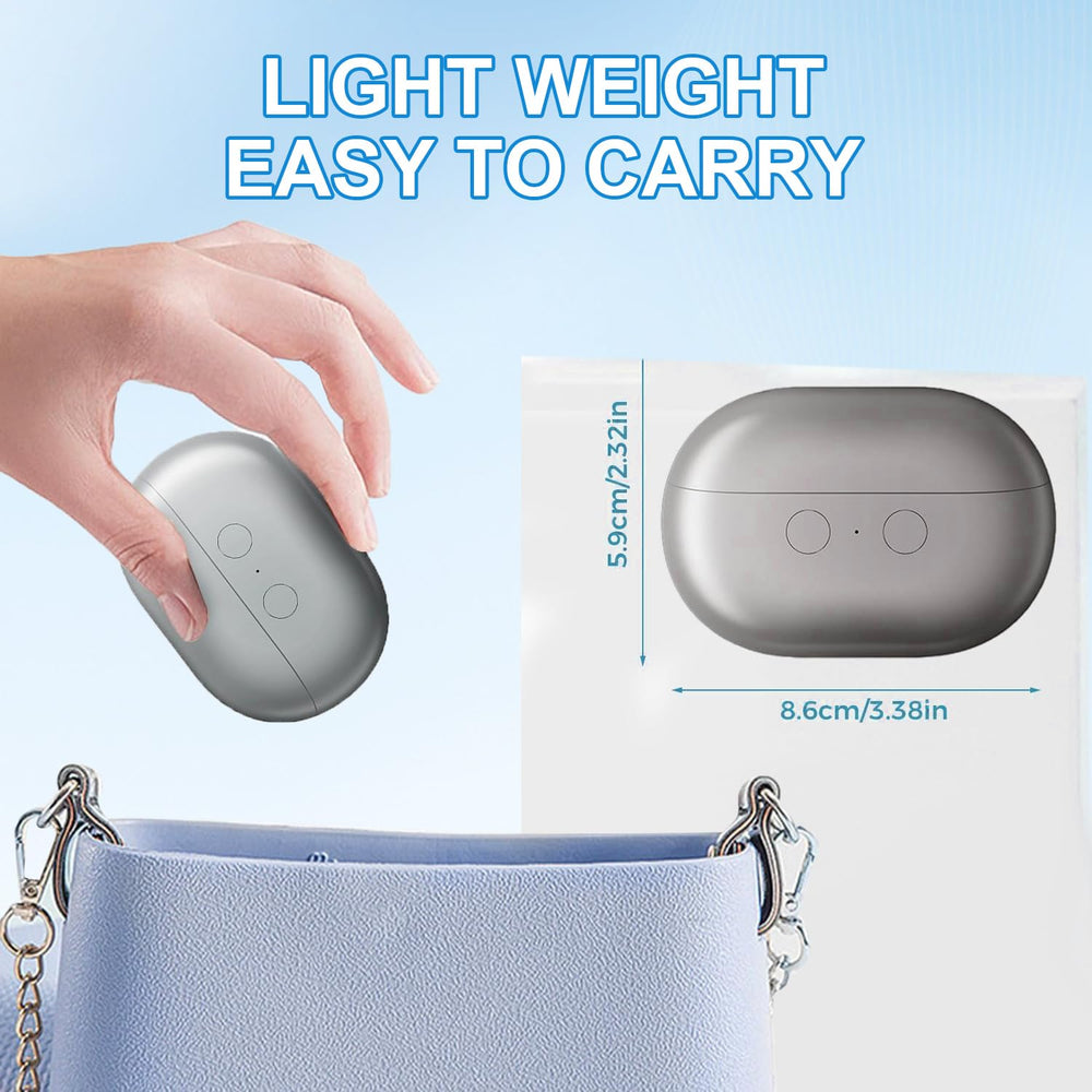 Witpiny USB-C rechargeable power supports on-the-go nail care.