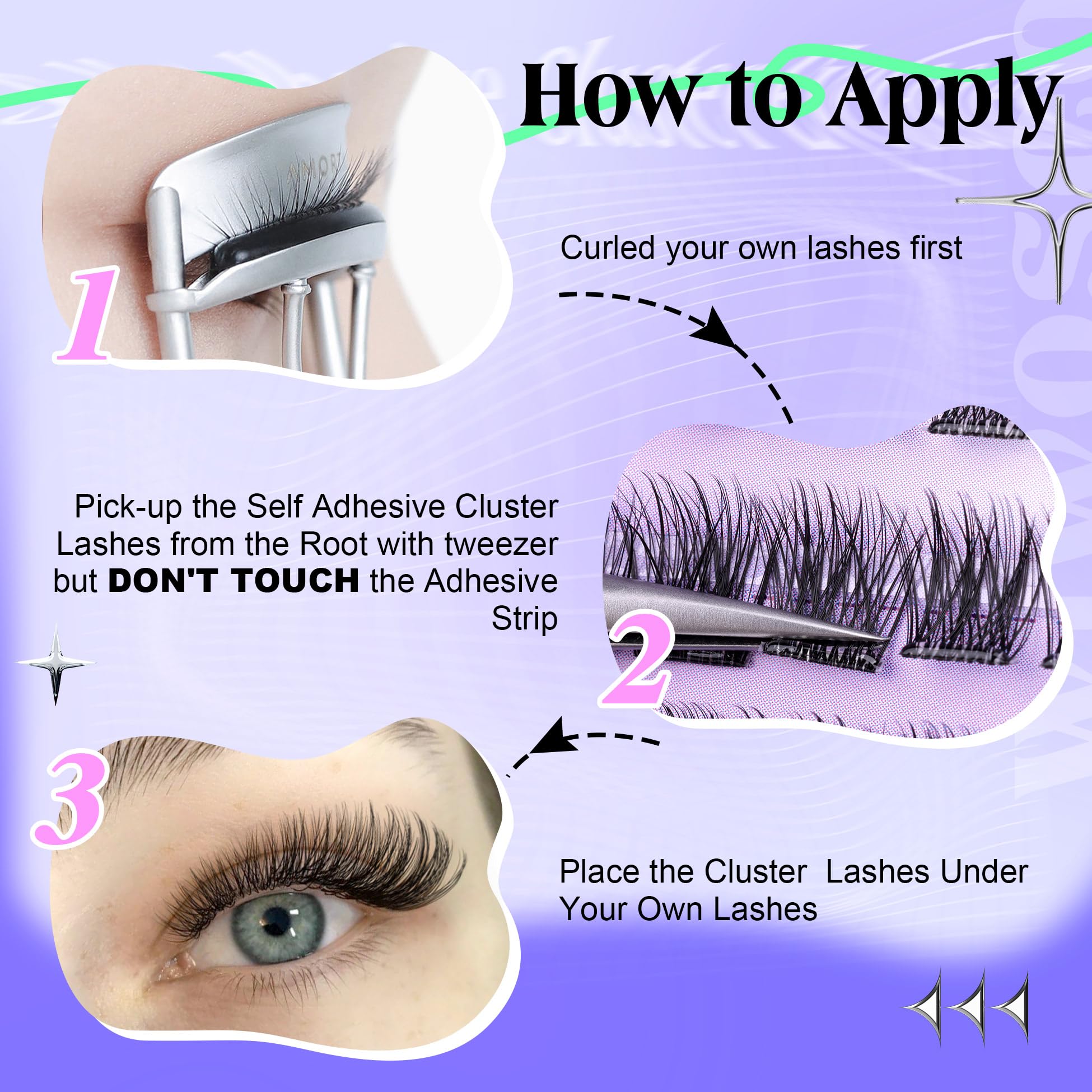 wiwoseo daily wear clusters offer fast glam without glue