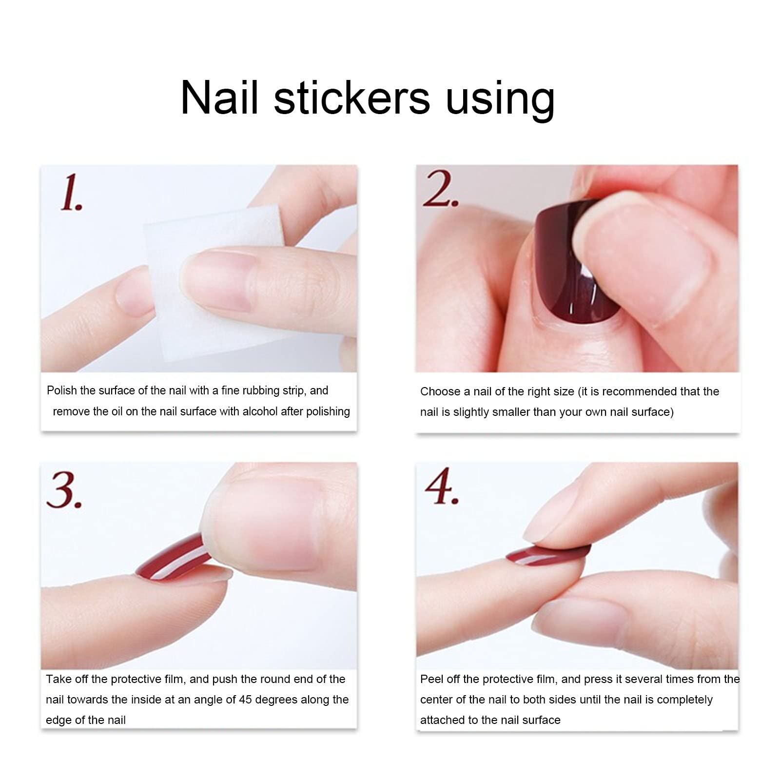 WLGDLH complete nail art kit with file for shaping and finishing