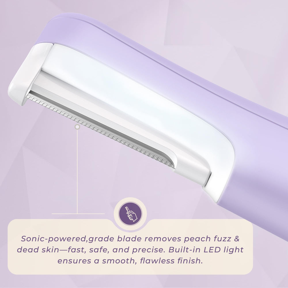 WLU razor purple, three speeds display demonstrates customizable comfort.