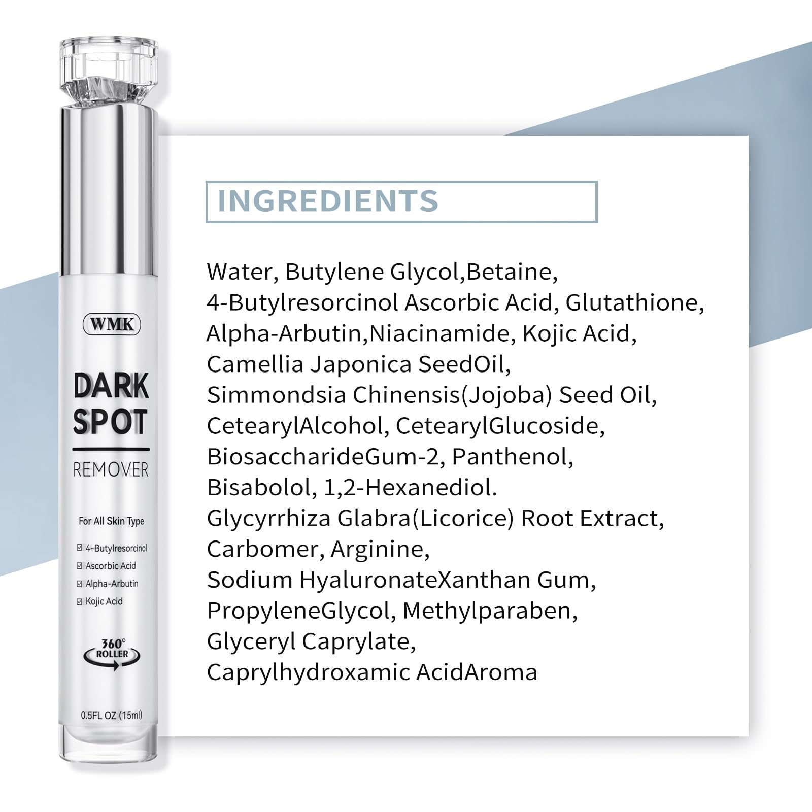 WMK advanced roller design emphasizes precise dispensing with minimal waste.