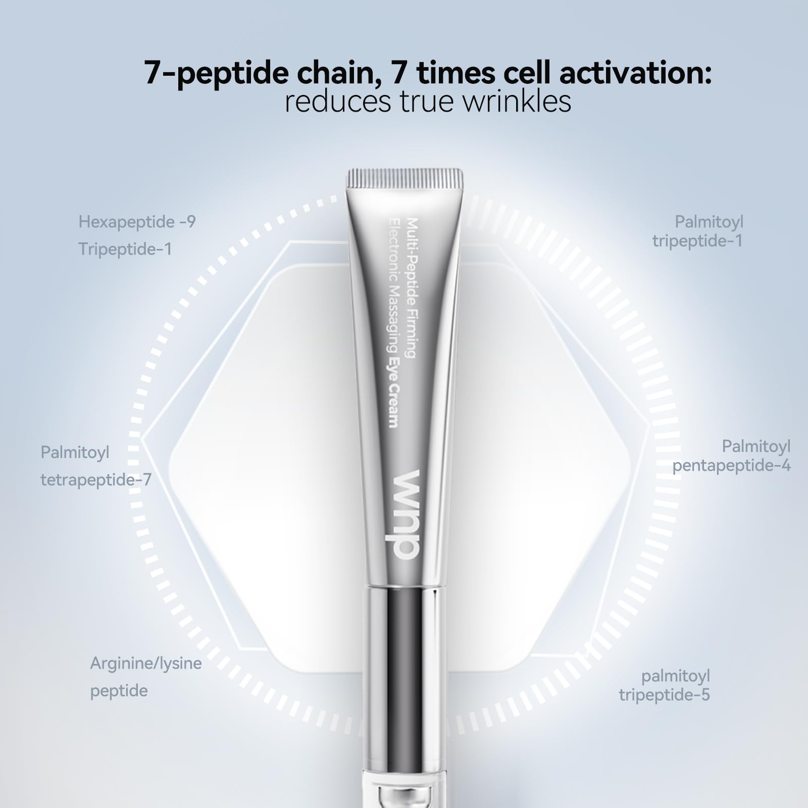 WNP Eye Cream cooling sensation relieves eye fatigue.