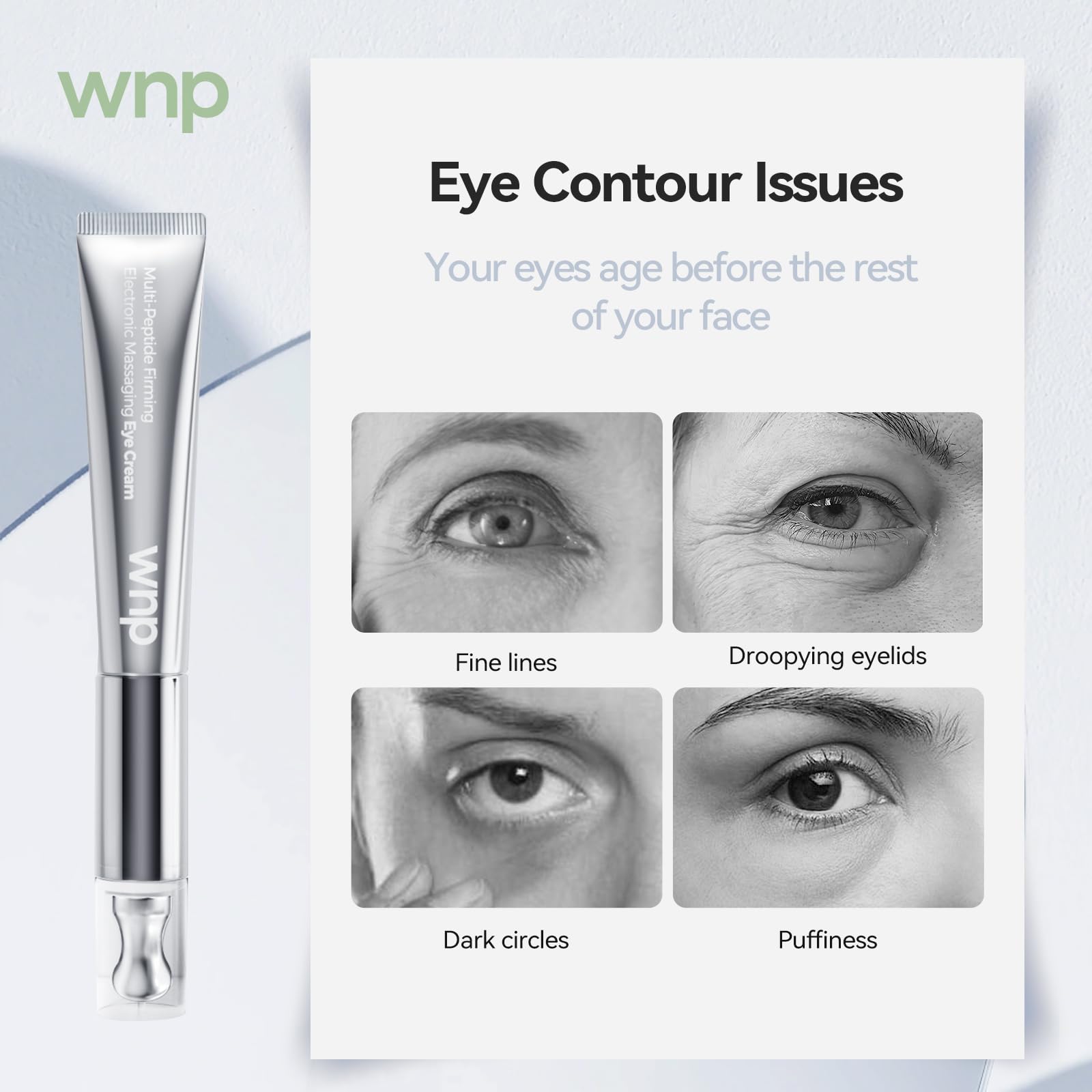 WNP Eye Cream supports daily use for a refreshed eye contour.