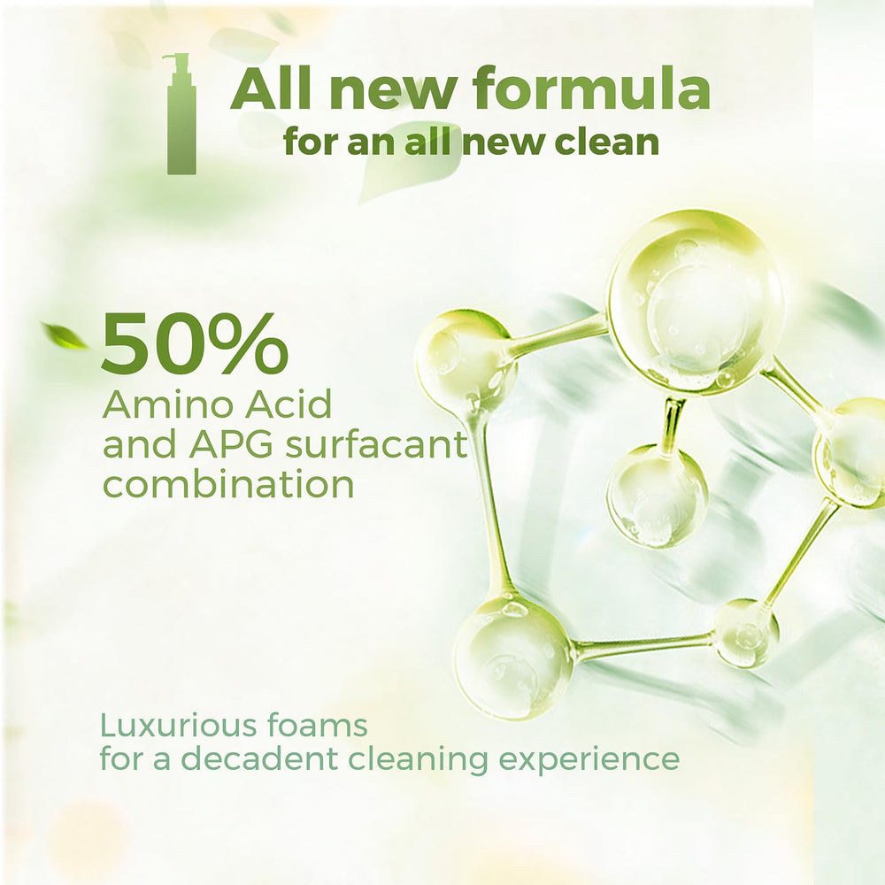 WNP Foaming Face Wash foam-lather shows a soft, hydrating clean