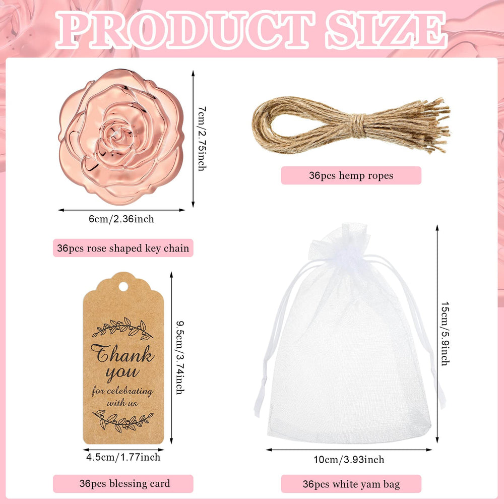 Woanger rose gold finish mirror close-up, stylish wedding favor with magnification.