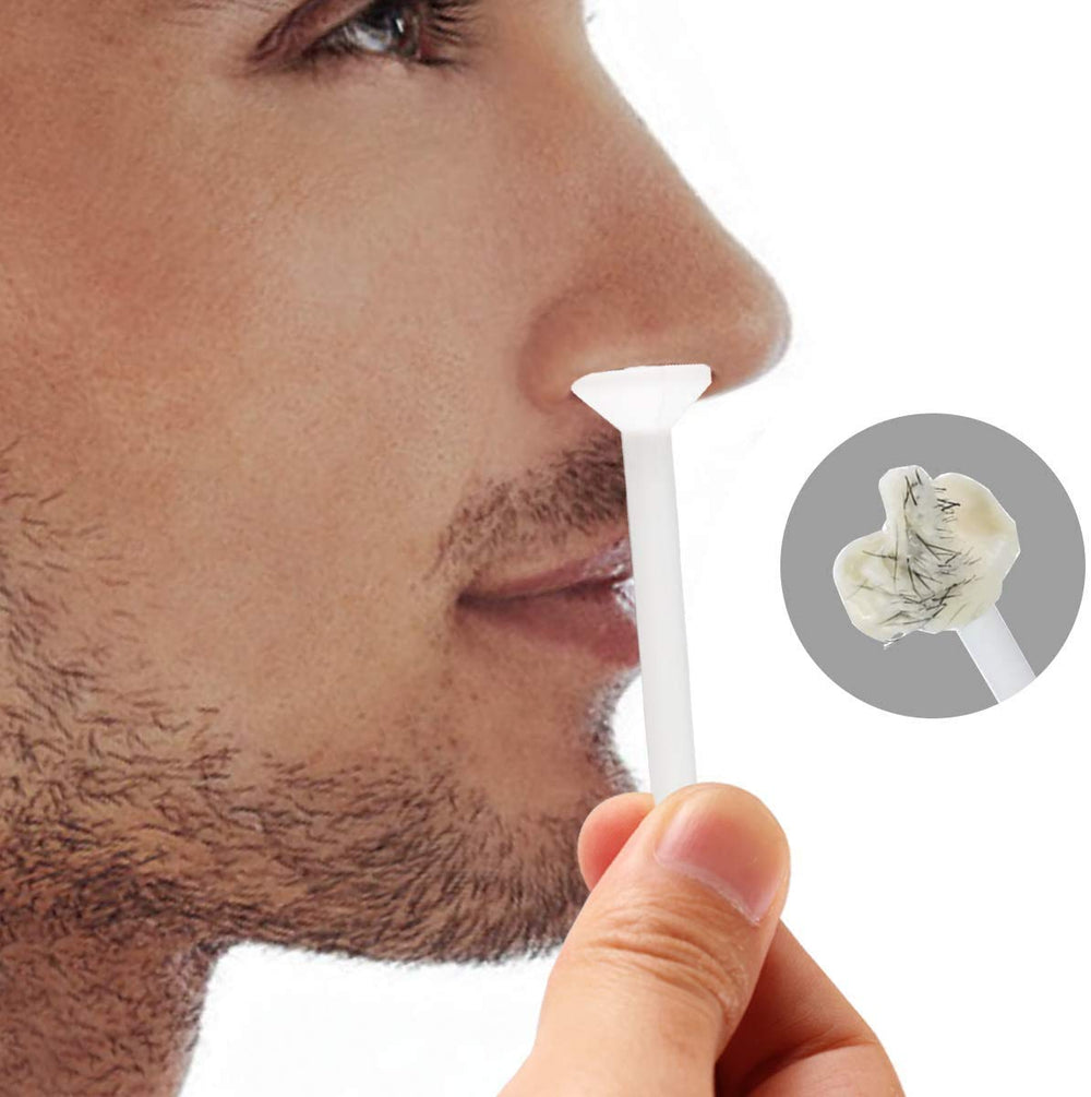 Wokaar Nose Wax Kit in-use setup showing at-home waxing convenience.