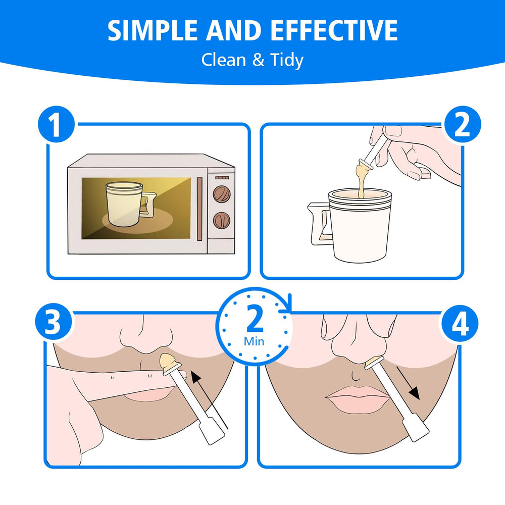 Wokaar Step-by-Step Guide offers clear at-home instructions for confident nasal waxing.