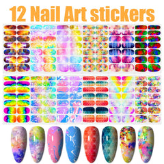 WOKOTO graffiti nail wraps show bold designs for effortless fashion-forward nails