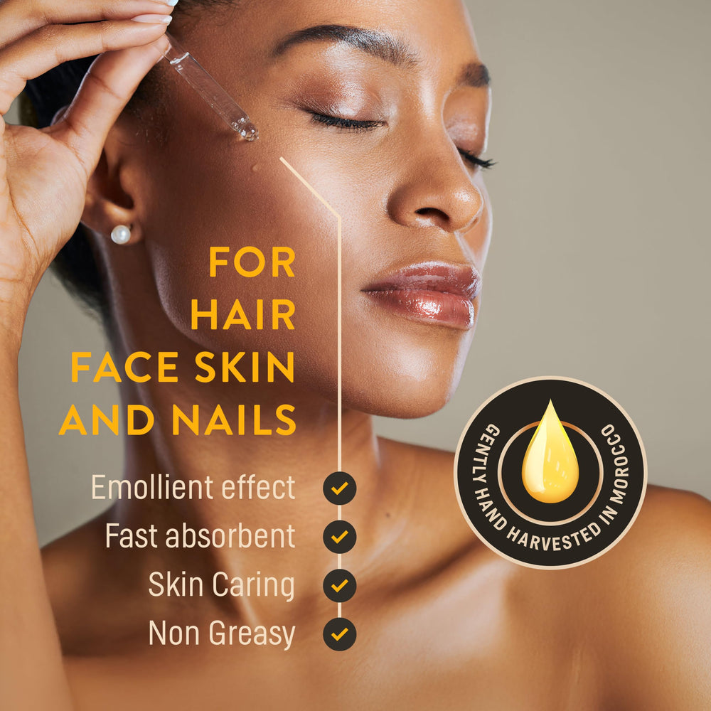 WoldoHealth Argan Oil for nails and cuticles to strengthen and protect.