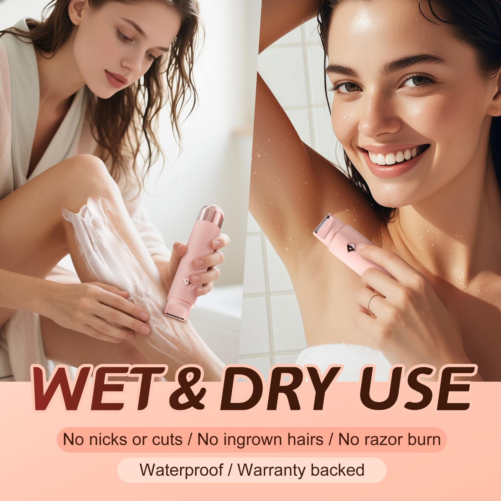 WOLLEA detachable heads simplify cleaning and quick drying.