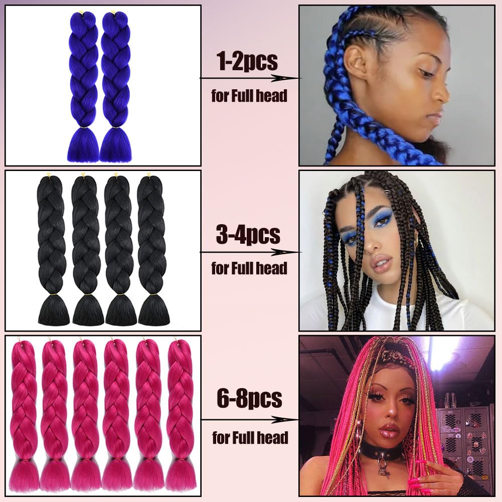 WOME braiding hair heat-resistant fiber close-up