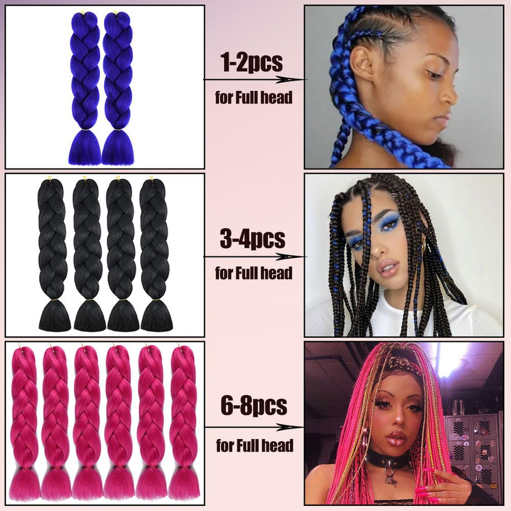 WOME braiding hair heat-resistant fiber close-up