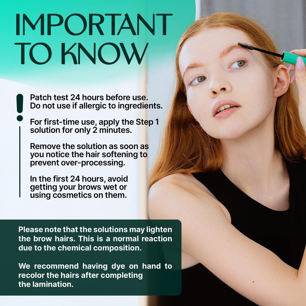 Wonder Family at-home salon results concept indicates professional-looking brows.