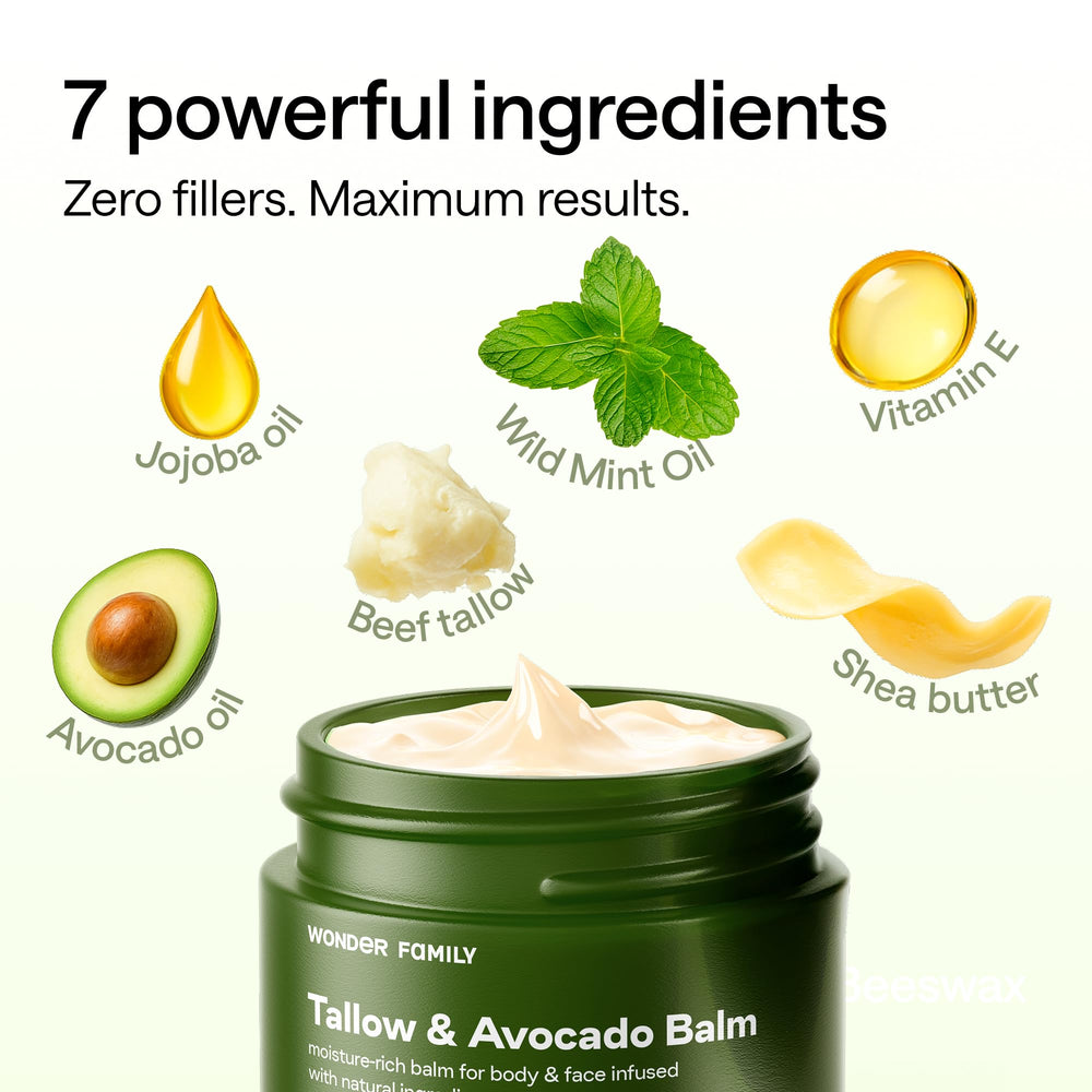 Wonder Family avocado oil and shea butter texture for rich moisturization