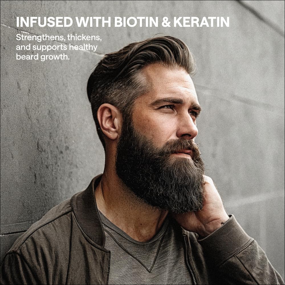 Opened tin of Wonder Family Biotin Beard Balm reveals unscented formula