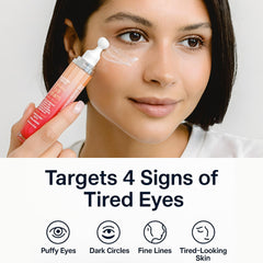 WONDER FAMILY caffeine eye roller smooths dark circles for a brighter look
