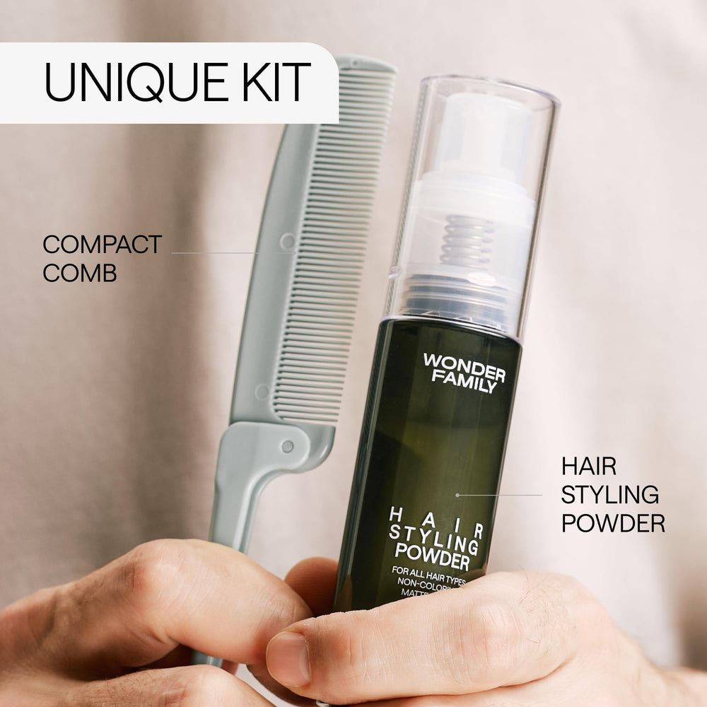WONDER FAMILY Unisex powder for all hair types and lengths