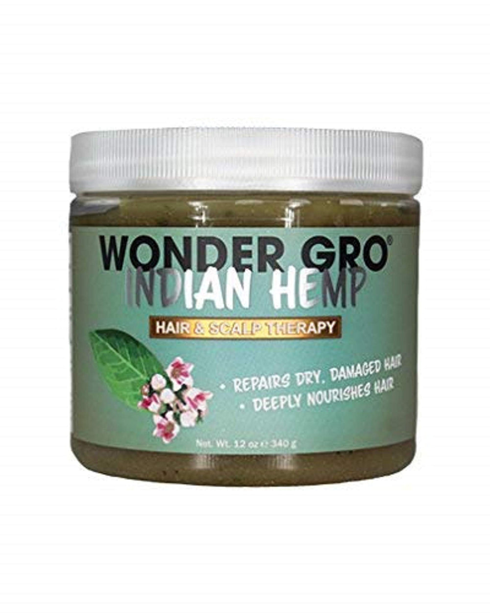 Wonder Gro close-up of dry, damaged hair showing deep nourishment
