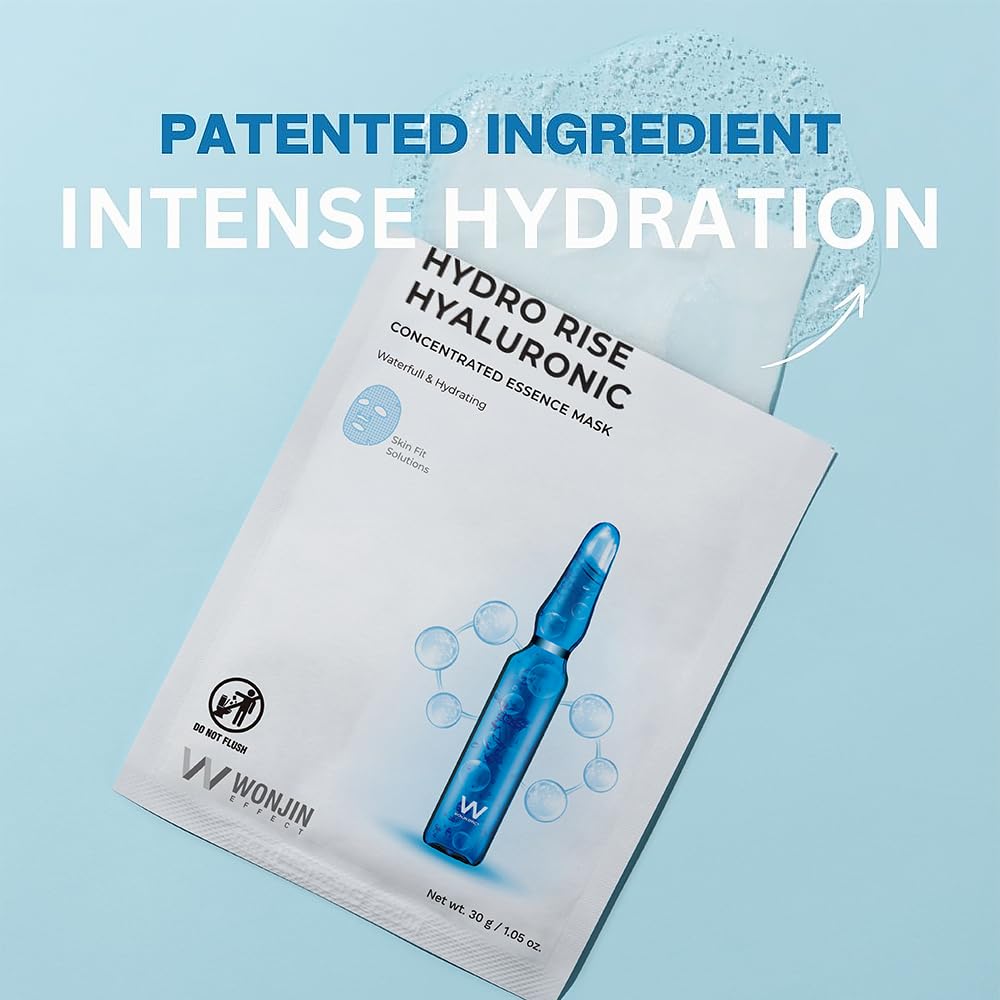 Wonjin Effect Hydro Rise ingredients closeup: Aquaxyl and hyaluronic acid