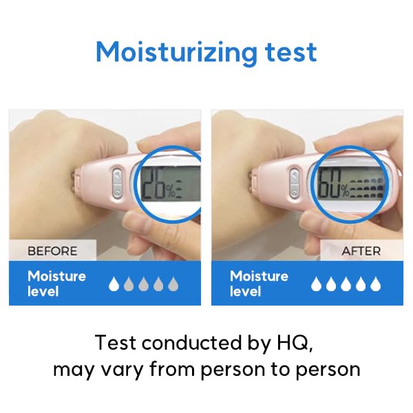 Wonjin Effect Hydro Rise sheet in use for deep hydration