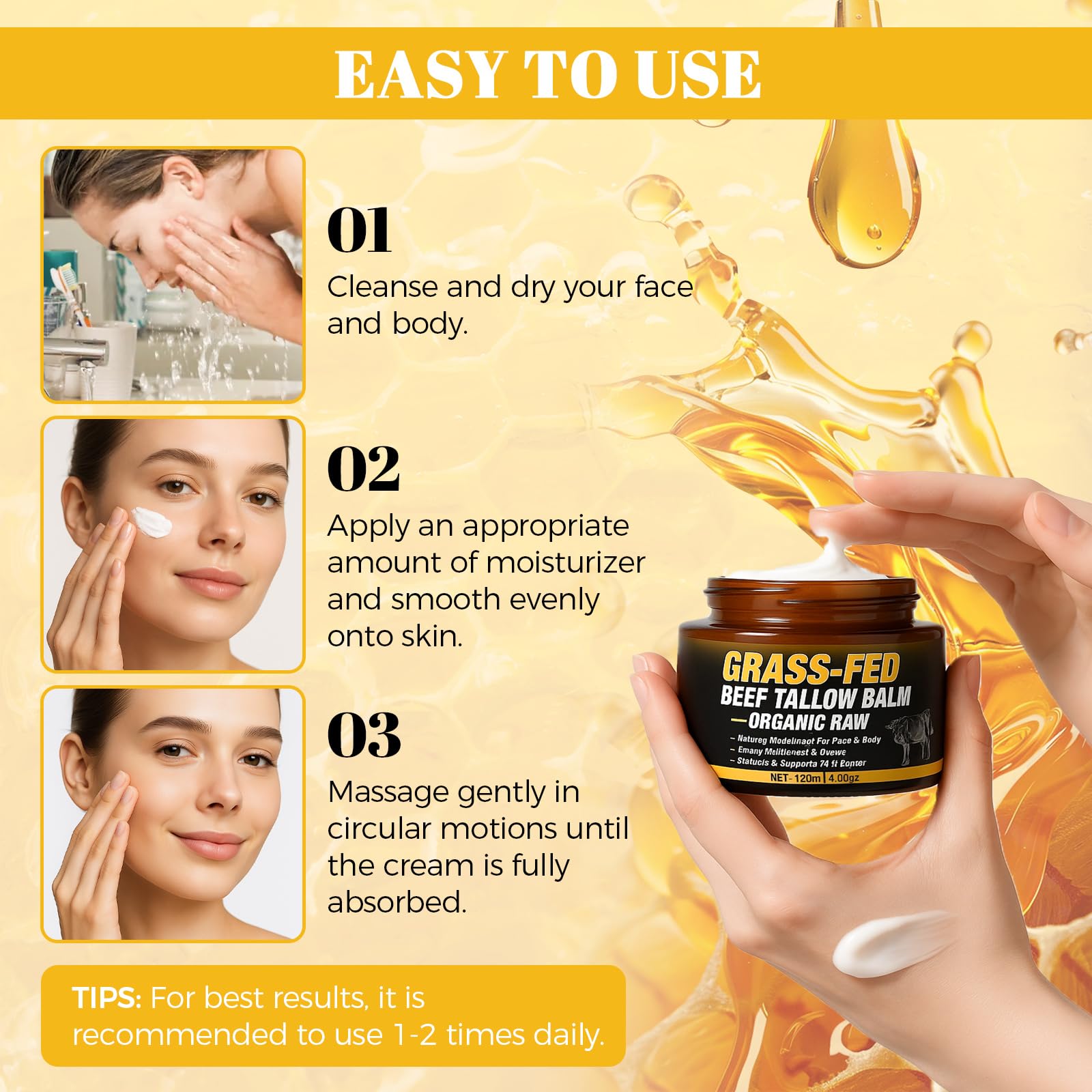 Wonshine rosemary leaf-infused balm bottle signals natural fragrance and care.