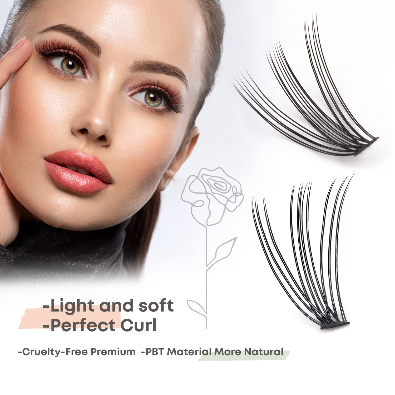 Professional-grade WONSIS lashes suited for salons and home use.