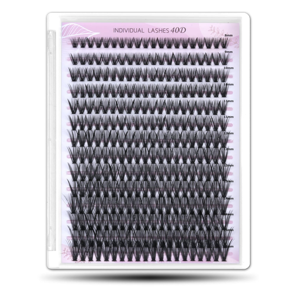 WONSIS lash clusters 0.07mm, lightweight design for comfortable wear